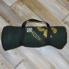 SMCC Hockey Blanket - Forest Green with glitter - Image 2