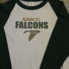 SMCC Falcon spirit wear 3/4 sleeve t-shirt.