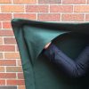 SMCC Hockey Hooded Blanket - Forest Green with glitter - Image 3