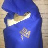 Ida Bluestreaks royal blue hooded blanket - Image 3