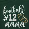 SMCC Football mama green crewneck sweatshirt