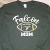 SMCC Falcon Football Mom long sleeve tee